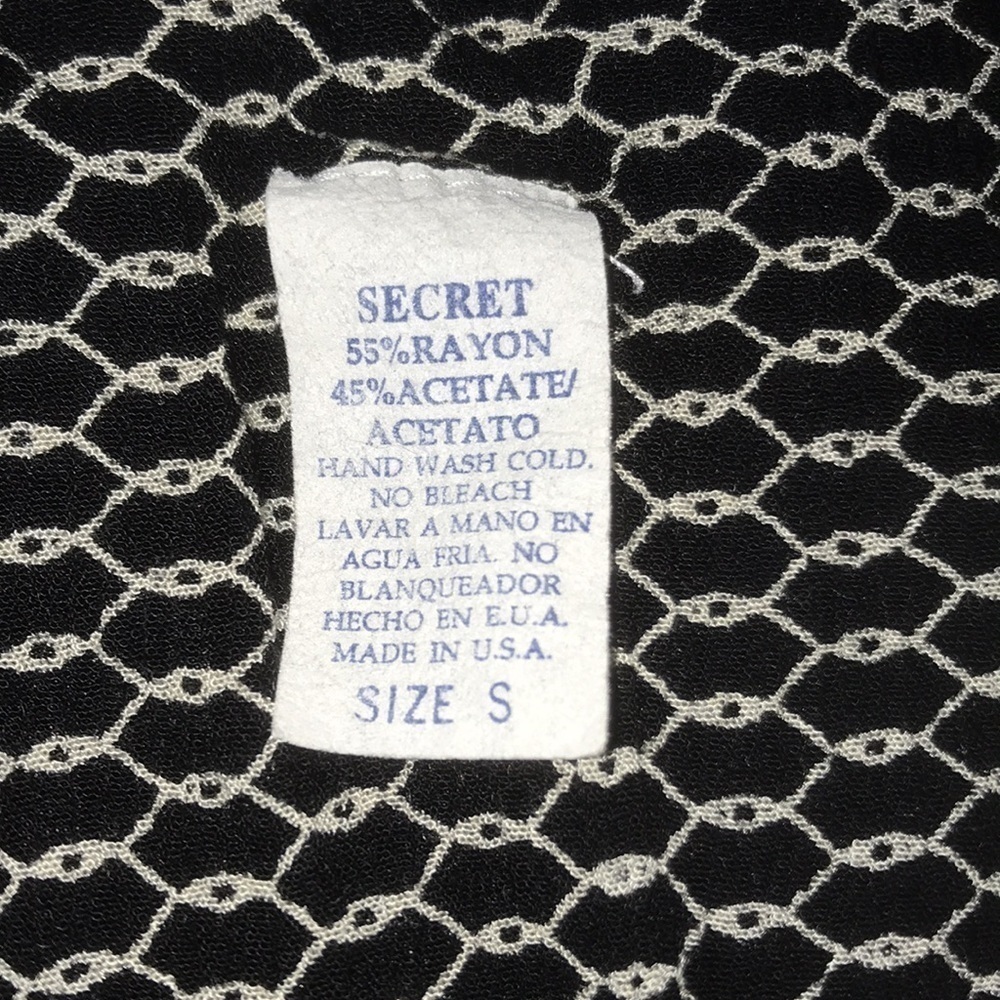 Secret Button Up Tank Top Matching Button Up Skir… - image 5